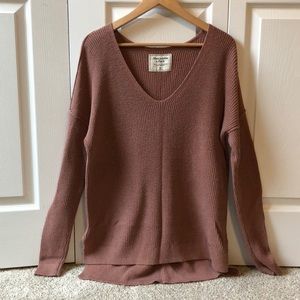 Oversized V-Neck Sweater